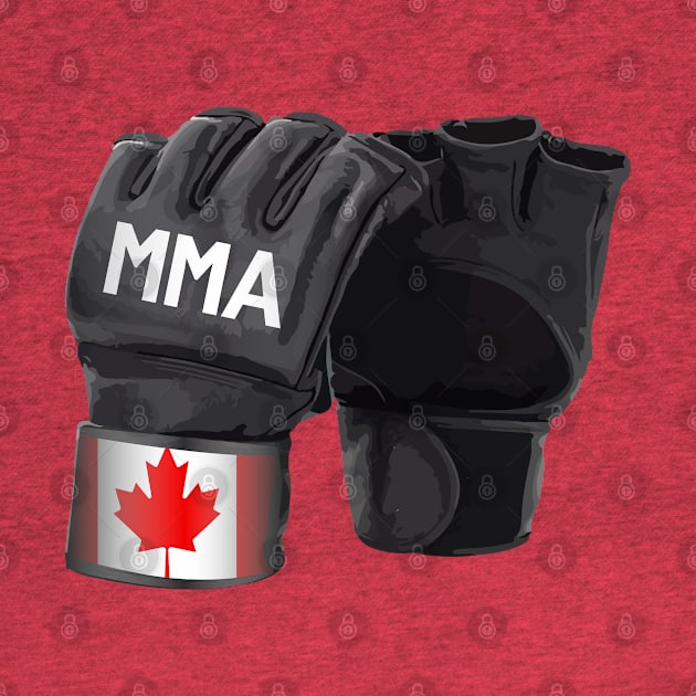 Mixed Martial Arts - Canadian Pride by WaltTheAdobeGuy